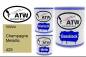 Preview: Volvo, Champagne Metallic, 425: 1L Lackdose + 1L Klarlack + 500ml Härter - Set, von ATW Autoteile West.